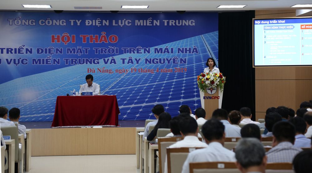 EVNCPC: Hội thảo Phát triển điện mặt trời trên mái nhà – Tạo sự gắn kết giữa các bên